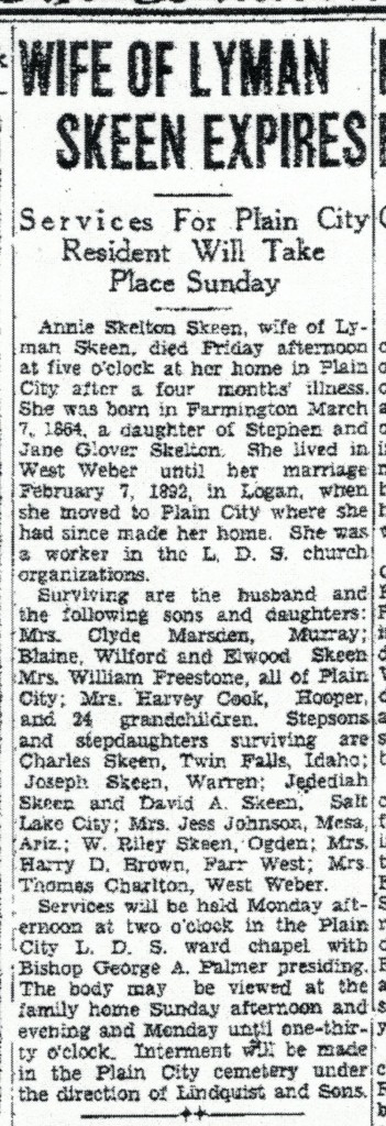 Standard Examiner January 14, 1933